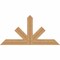 Ekena Millwork Saratoga Timber Gable Bracket, Western Red Cedar, 60"W x 30"H x 3 1/2"D x 5 1/2"F, 12/12 Pitch GBW060X30X0406SAR00SWR - alternate 1